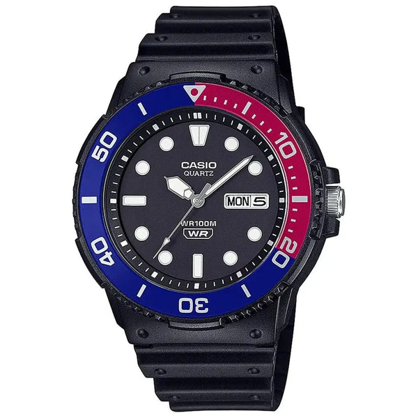 Herrenuhr Casio DIVER 100M - BLACK (Ø 45 mm)