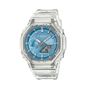 Herrenuhr Casio G-Shock BRIGHT METALLIC - LIGHT BLUE (Ø 44,5 mm)