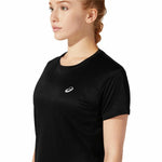 Damen Kurzarm-T-Shirt Asics Core SS Schwarz