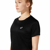 Damen Kurzarm-T-Shirt Asics Core SS Schwarz