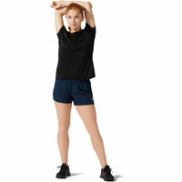 Damen Kurzarm-T-Shirt Asics Core SS Schwarz