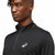 Herren Langarm-T-Shirt Asics Core 1/2 Schwarz Mit Reißverschluss