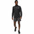 Herren Langarm-T-Shirt Asics Core 1/2 Schwarz Mit Reißverschluss