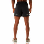 Herren-Sportshorts Asics Road 5IN Schwarz