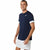 Kurzärmliges Sport T-Shirt Asics Court Marineblau Tennis