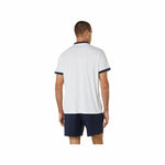 Herren Kurzarm-Poloshirt Asics Court Weiß