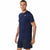 Herren Kurzarm-T-Shirt Asics Court Marineblau Tennis