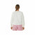 Damen Sweater ohne Kapuze Asics Tiger Weiß