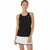 Tanktop Frau Asics Court Schwarz
