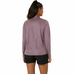 Damen Langarm-Hemd Asics Core Ls Top Rosa Lila