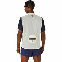 Sportweste Unisex Asics Metarun Packable Gilet Beige