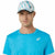 Kurzärmliges Sport T-Shirt Asics Court Ss Top Himmelsblau Tennis