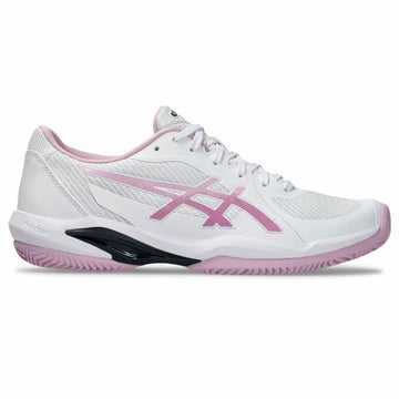 Tennisschuhe für Frauen Asics Solution Swift Ff 2 Clay Weiß Rosa