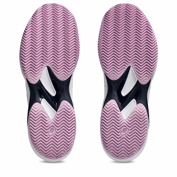 Tennisschuhe für Frauen Asics Solution Swift Ff 2 Clay Weiß Rosa