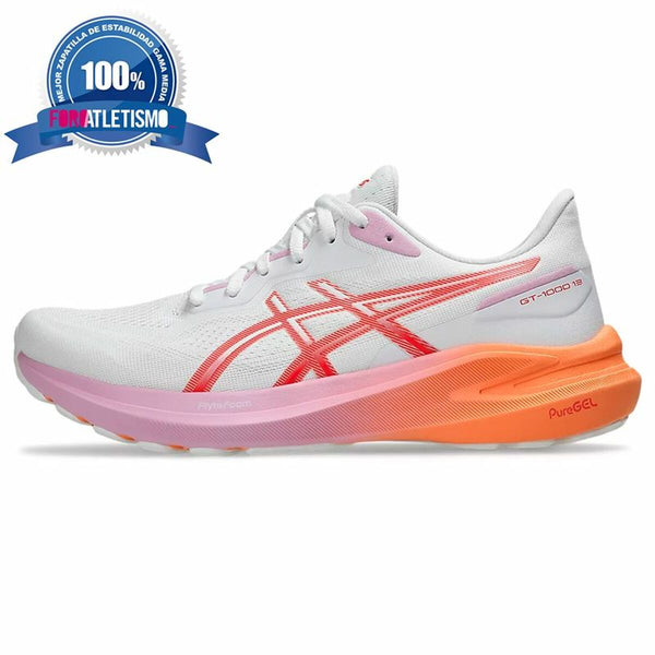 Laufschuhe für Damen Asics Gt-1000 13 Weiß