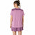 Herren Kurzarm-T-Shirt Asics Padel Court Ss Top Lila Violett