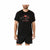 Herren Kurzarm-T-Shirt Asics Fujitrail Logo Ss Top Schwarz