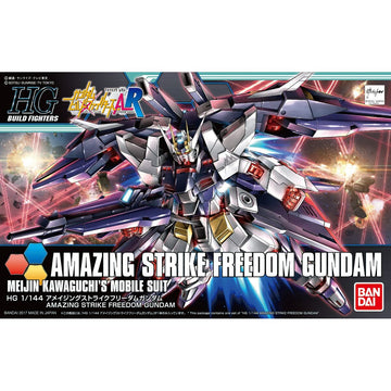 Sammelfigur Bandai HGBF 1/144 AMAZING STRIKE FREEDOM GUNDAM Kunststoff Animation und Anime
