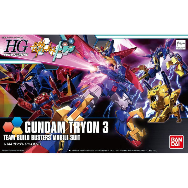 Sammelfigur Bandai HGBF 1/144 GUNDAM TRYON 3 Kunststoff Animation und Anime