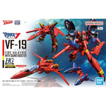 Sammelfigur Bandai VF-19 CUSTOM FIRE VALKYRIE Kunststoff Animation und Anime