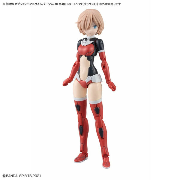 Sammelfigur Bandai 30MS OPTION HAIR STYLE PARTS VOL.10 Kunststoff Animation und Anime (4 Stück)