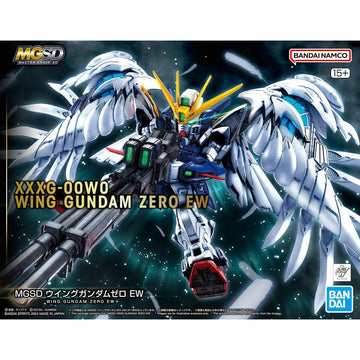 Sammelfigur Bandai MGSD WING GUNDAM ZERO EW Kunststoff Animation und Anime