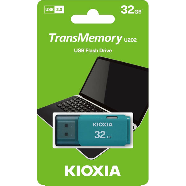 USB Pendrive Kioxia TransMemory U202 Blau Aquamarin 32 GB