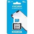 Mikro SD Speicherkarte mit Adapter Kioxia Exceria 128 GB UHS-I Klasse 10 Blau