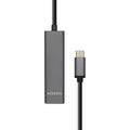 Hub USB Aisens A109-0403 Grau Anthrazit