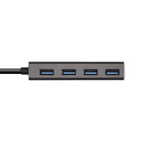 Hub USB Aisens A109-0403 Grau Anthrazit