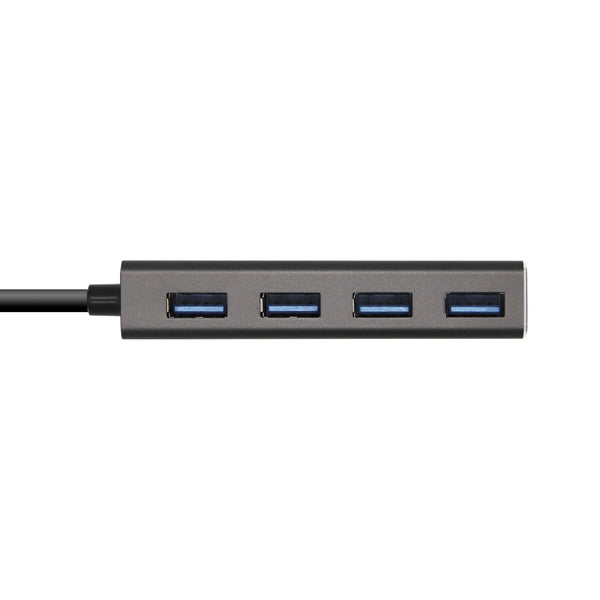 Hub USB Aisens A109-0403 Grau Anthrazit
