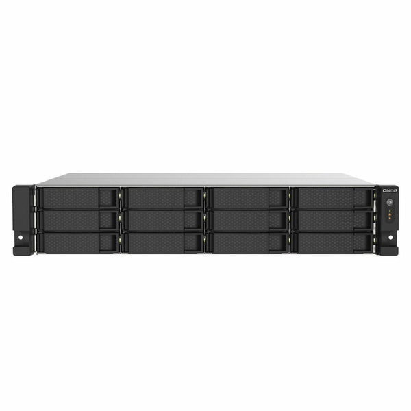 NAS-Netzwerk-Speicher Qnap TS-1273AU-RP-8G Schwarz Grau Aluminium