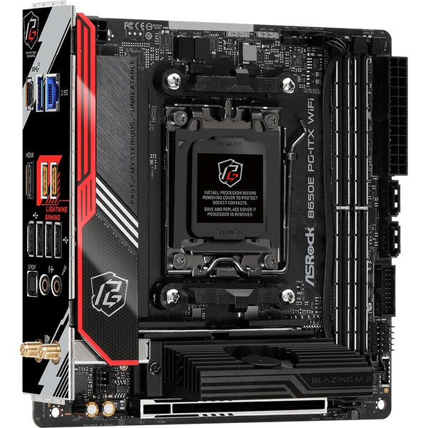 Motherboard ASRock B650E PG-ITX WIFI Intel Wi-Fi 6 AMD B650 AMD AM5