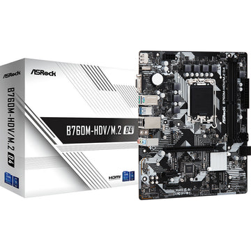 Motherboard ASRock B760M-HDV/M.2 D4 LGA 1700 Intel B760