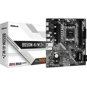 Motherboard ASRock B650M-H/M.2+ AMD AM5 AMD AMD B650