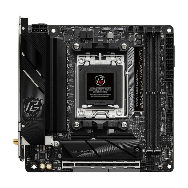 Motherboard ASRock B650I LIGHTNING WIFI Intel Wi-Fi 6 AMD B650 AMD AM5