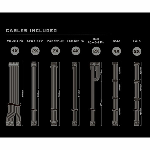 Stromquelle ASRock 90-UXP160-GFEAAB ATX 1600 W 80 Plus Gold