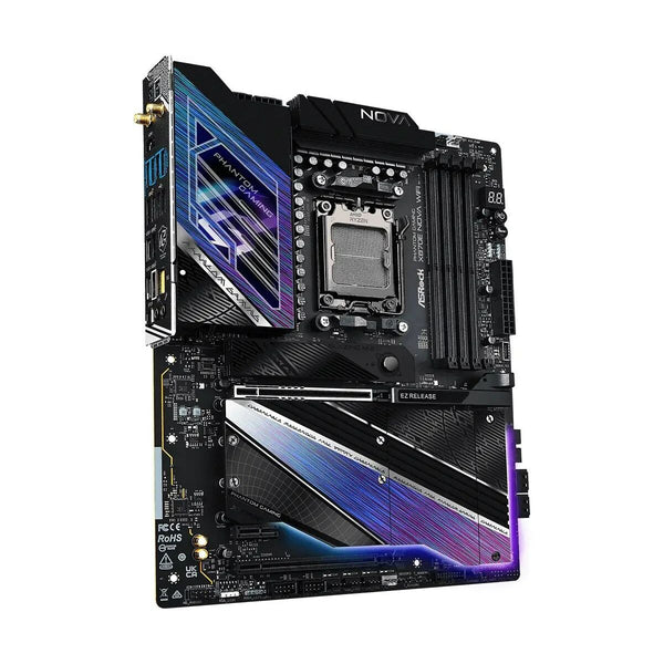 Motherboard ASRock X870E Nova WiFi Intel Wi-Fi 6 AMD AM5 AMD X870 (AMD AM5)
