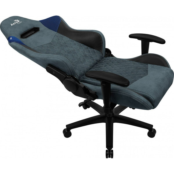 Gaming-Stuhl Aerocool DUKE AeroSuede 180º Blau