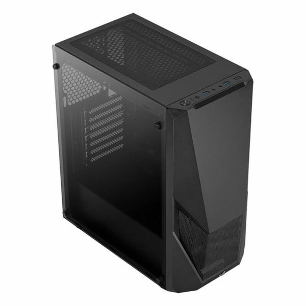 ATX Semi-Tower Gehäuse Aerocool Zauron LED RGB Schwarz