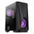 ATX Semi-Tower Gehäuse Aerocool VISORBK LED RGB Schwarz