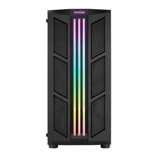 Gehäuse Semitour Mikro ATX / ATX/ ITX Aerocool Prime Schwarz RGB