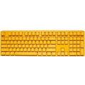 Drahtlose Tastatur Ducky DKON2108ST-SUSPDYDYYYC1 Gelb Schwarzweiß QWERTY