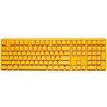 Drahtlose Tastatur Ducky DKON2108ST-PUSPDYDYYYC1 Gelb Schwarzweiß QWERTY