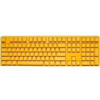 Drahtlose Tastatur Ducky DKON2108ST-PUSPDYDYYYC1 Gelb Schwarzweiß QWERTY