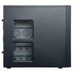 ATX Semi-Tower Gehäuse Chieftec HQ-01B-OP Schwarz