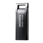 USB Pendrive Adata AROY-UR340-64GBK 64 GB Schwarz