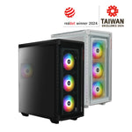 ATX Semi-Tower Gehäuse XPG 15260188 Schwarz