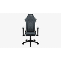 Gaming-Stuhl Aerocool Crown AeroSuede Blau Schwarz Stahl