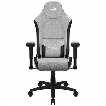 Gaming-Stuhl Aerocool AEROCROWN-ASH-GREY Schwarz Grau